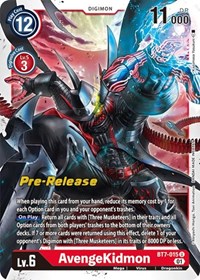 AvengeKidmon BT7-015 U