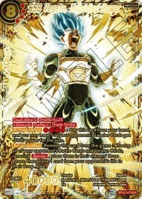 SSB Vegeta, Unbridled Power (God Rare) BT16-147