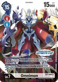 Omnimon - BT1-084 (Ultimate Cup 2022) BT1-084 SR