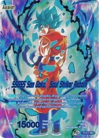Super Saiyan God Son Goku // SSGSS Son Goku, Soul Striker Reborn P-211