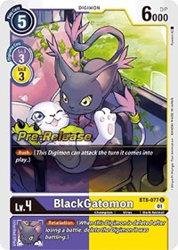 BlackGatomon BT8-077 U