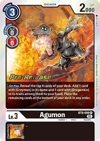Agumon BT8-058 R