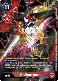 Gallantmon (Tamer's Card Set 1) ST7-09 SR