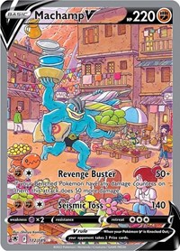 Machamp V (Alternate Full Art) 172/189