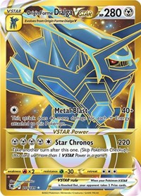 Origin Forme Dialga VSTAR (Secret) 210/189