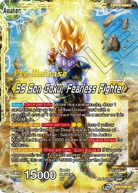 Son Goku // SS Son Goku, Fearless Fighter BT17-081