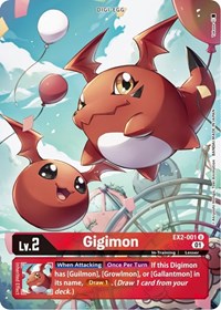 Gigimon (Alternate Art) EX2-001 U
