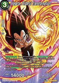 Vegeta, Prideful Transformation BT10-105
