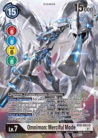 Omnimon: Merciful Mode (Alternate Art) BT9-083 SR