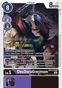 DexDoruGreymon BT9-078 U