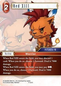 Red XIII 17-021C