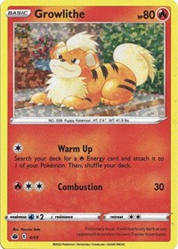 Growlithe - 4/15 004/015