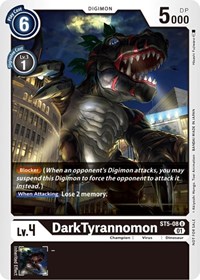 DarkTyrannomon (Winner Pack X Record) ST5-08 U
