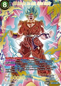 SSB Kaio-Ken Son Goku, United Divinity (SCR) BT1-111