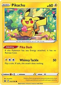 Pikachu 052/196