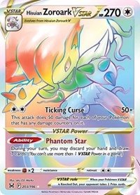 Hisuian Zoroark VSTAR (Secret) 203/196
