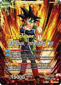 Bardock's Crew // Bardock, Inherited Will BT18-089
