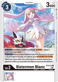 Sistermon Blanc ST12-12 U