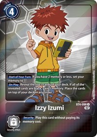 Izzy Izumi (Alternate Art) BT4-096 R