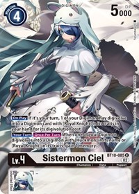 Sistermon Ciel (Alternate Art) BT10-085 R