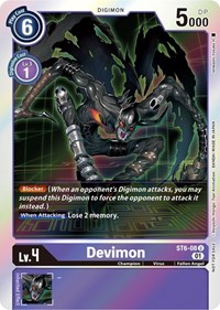 Devimon (Official Tournament Pack Vol. 7) ST6-08 U