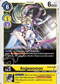 Angewomon (Tamer Goods Set Angewomon & LadyDevimon) ST10-05 R