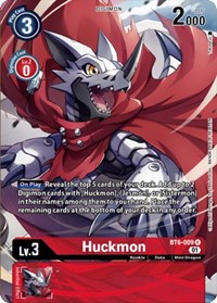 Huckmon (Digimon Royal Knights Card Set) BT6-009 R
