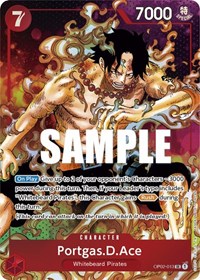 Portgas.D.Ace (Parallel) OP02-013