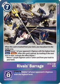 Rivals' Barrage ST14-12 R