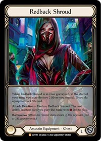 Redback Shroud (Extended Art) OUT011