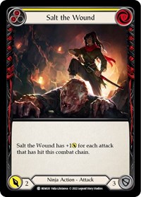 Salt the Wound (Yellow) BEN020