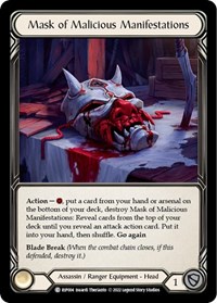 Mask of Malicious Manifestations RIP004