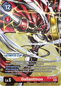 Gallantmon (Ultimate Cup) BT12-018 SR