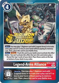 Legend-Arms Alliance (Judge Pack 3) ST13-16 C