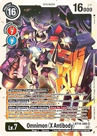 Omnimon (X Antibody) BT10-086 SR