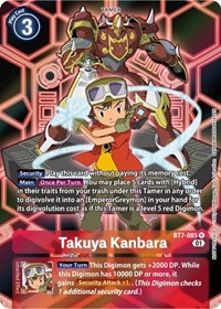 Takuya Kanbara (D-Scanner Alternate Art) BT7-085 R