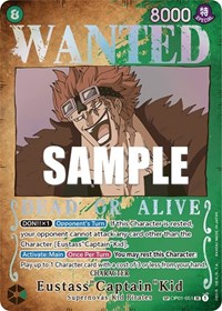 Eustass"Captain"Kid (Wanted Poster) OP01-051