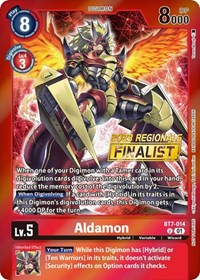 Aldamon (2023 Regionals Finalist) BT7-014 U