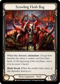 Scowling Flesh Bag DTD200