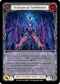 Widespread Annihilation (Extended Art) DTD137