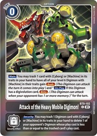 Attack of the Heavy Mobile Digimon! (Event Pack 5) BT9-102 C