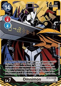 Omnimon (Alternate Art) BT13-112 SEC