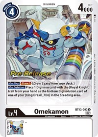 Omekamon BT13-093 U