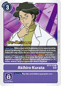 Akihiro Kurata BT13-103 U