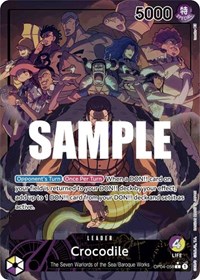 Crocodile (058) (Alternate Art) OP04-058