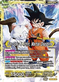 Son Goku // Son Goku & Korin, Martial Discipline BT22-081