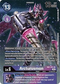 Arcturusmon (Textured Alternate Art) RB1-031 SR