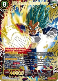SSB Vegeta, Unbridled Power (Alternate Art) BT16-147