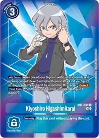 Kiyoshiro Higashimitarai (Resurgence Booster Box Promotion Pack) RB1-033 R