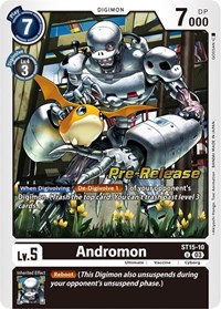 Andromon ST15-10 U